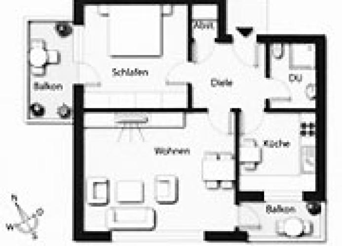 Haus Fehrn - Fewo 1